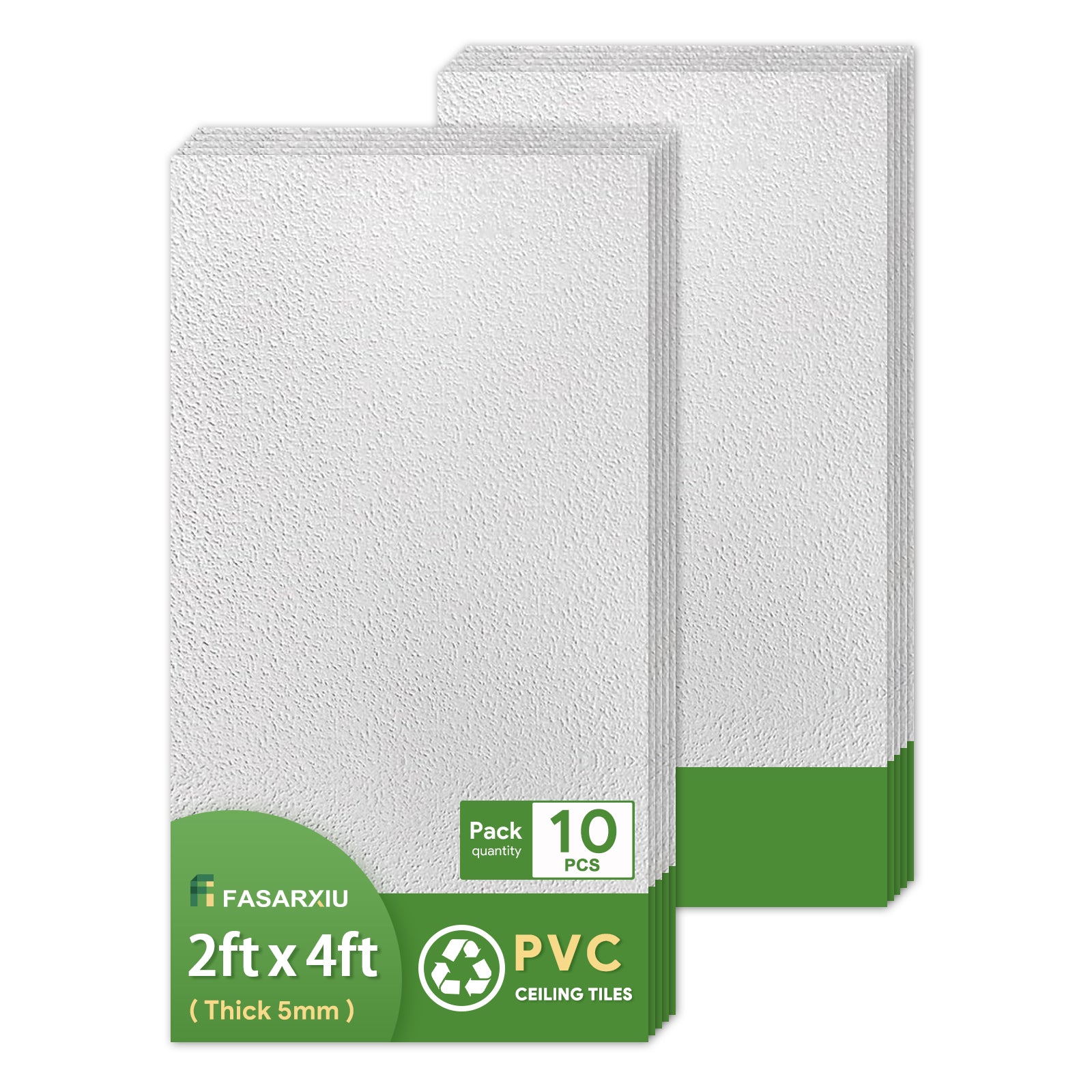 2ftx4ft 2ft x 4ft Printed Pro Ceiling Tiles - PVC Ceiling Panel 24 x 48in – Wa ...